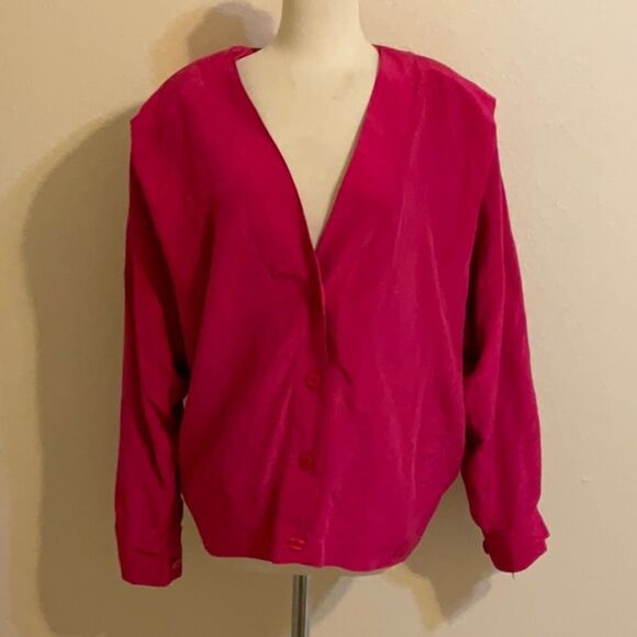 OBLISK ALL SILK vintage blazer medium - Picture 1 of 9